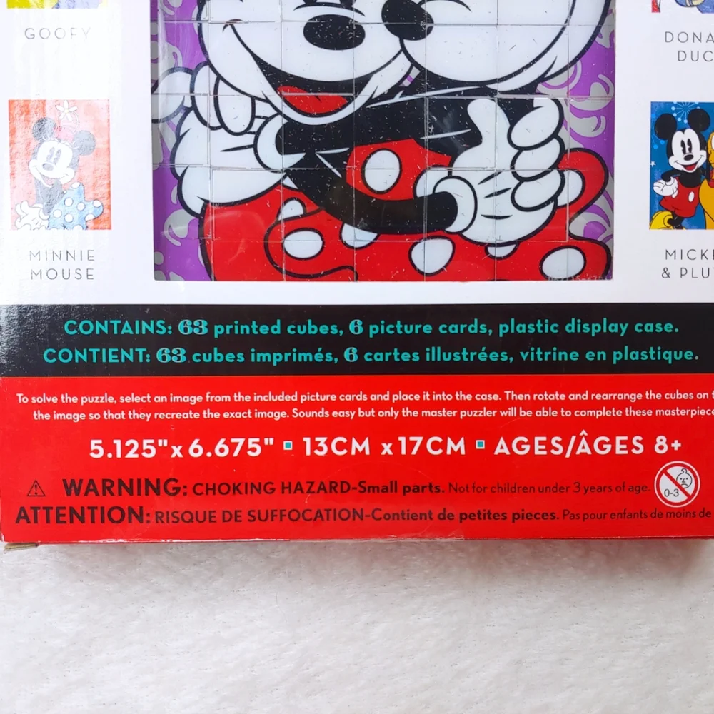 Disney Puzzle Blox – 6-in-1 Cube Puzzle | Brand New
